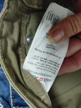 2 Pantalones Jack&Jones y Lefties T40