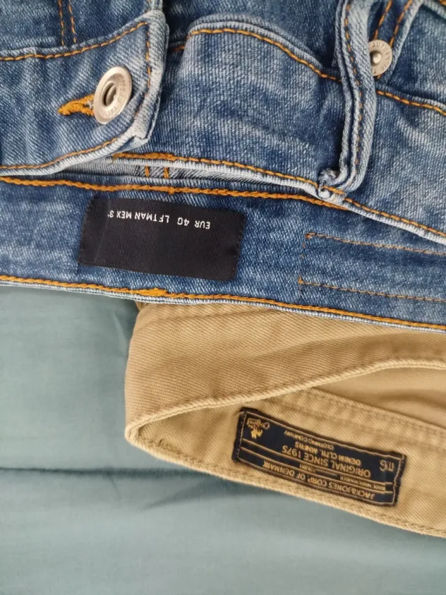 2 Pantaloni Jack&Jones e Lefties T40