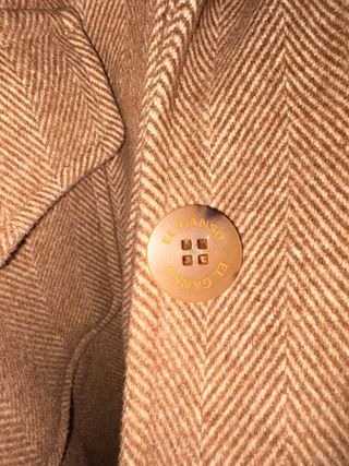 Abrigo de paño marca El Ganso. Talla L Oversize.