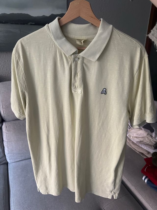 Polo Scalpers Amarillo Tamanho L