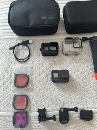GoPro Hero 8 Black + Kit Aventura + accessori