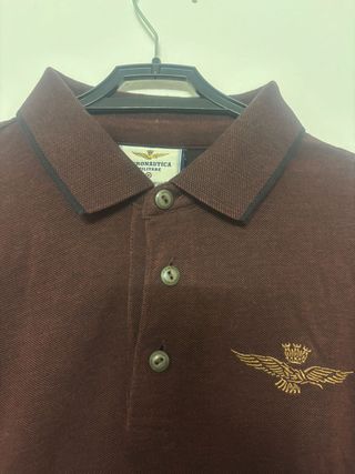 Polo Aeronautica Militare Bordeaux Taglia M
