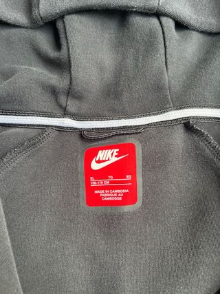 Chándal Nike Tech Fleece Negro Junior