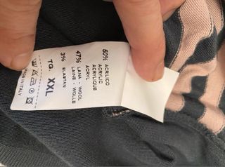 Maglia donna 45% Lana Beige/Teal