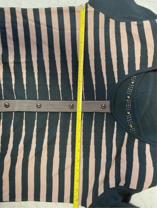 Maglia donna 45% Lana Beige/Teal