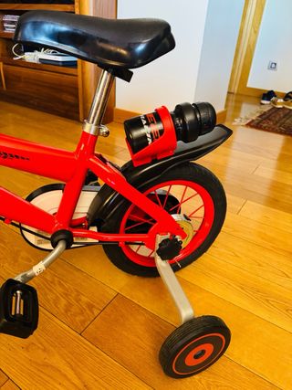 Bicicleta infantil roja Toy Planet