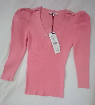 Jersey Morgan Rosa Manga Larga Talla XS