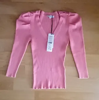 Jersey Morgan Rosa Manga Larga Talla XS