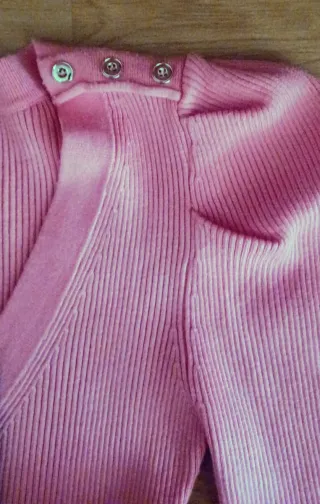 Jersey Morgan Rosa Manga Larga Talla XS