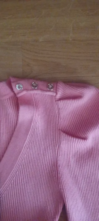 Jersey Morgan Rosa Manga Larga Talla XS