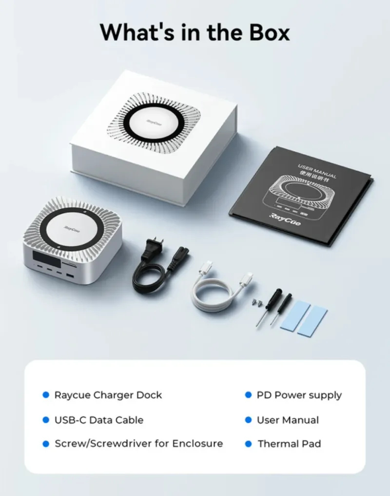 Dock RayCue para Mac mini M4 afbeelding 7