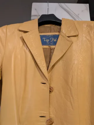 Abrigo Piel Ovino Top Piel Talla 38