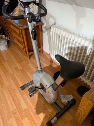 Bicicleta Estática Gris