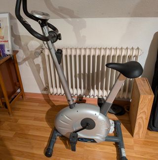 Bicicleta Estática Gris