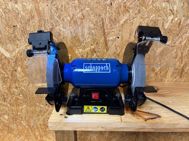 Afiladora Scheppach SM200L con LED