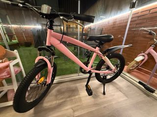 Bicicleta infantil 18” rosa nueva sin estrenar