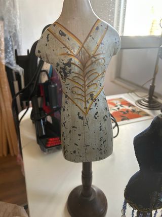 Lote maniquíes para abalorios y decoración