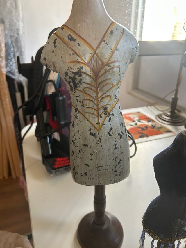 Lote maniquíes para abalorios y decoración