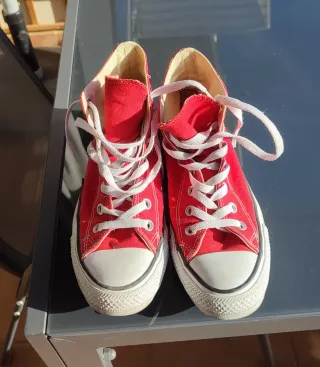 Zapatillas Converse All Star rojas