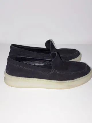 Mocasines Massimo Dutti Azul Marino Talla 42