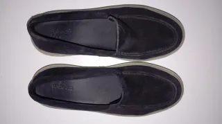 Mocasines Massimo Dutti Azul Marino Talla 42