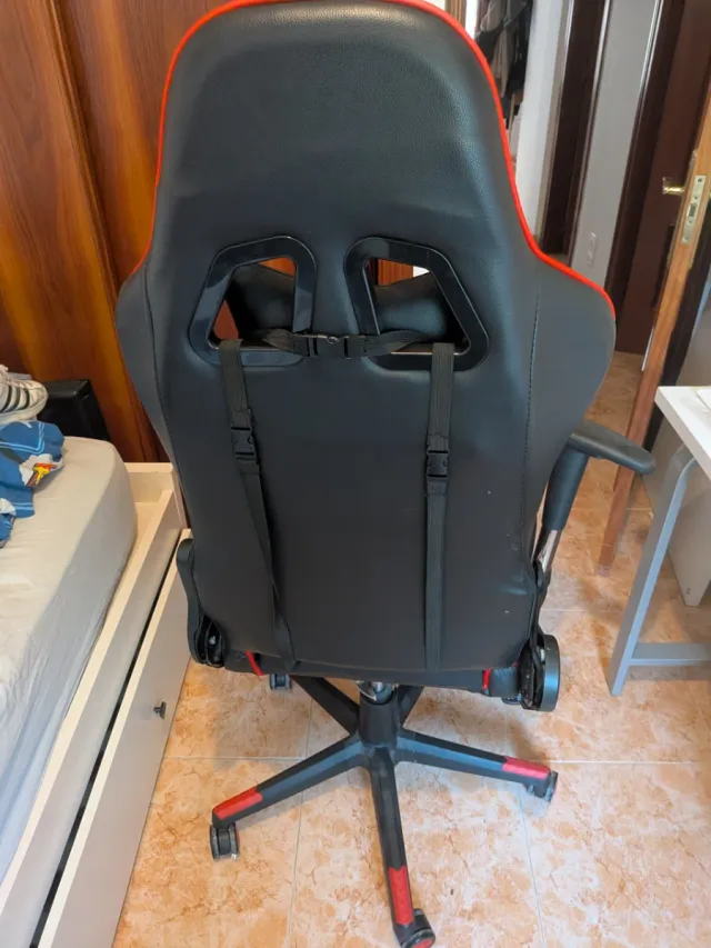 Silla Gaming BlitzWolf Roja y Negra