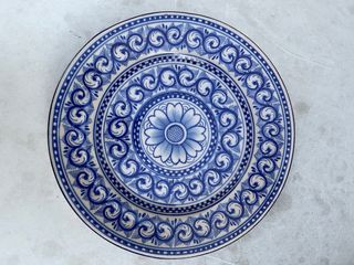 Pack platos decorativos azules 5€ plato suelto