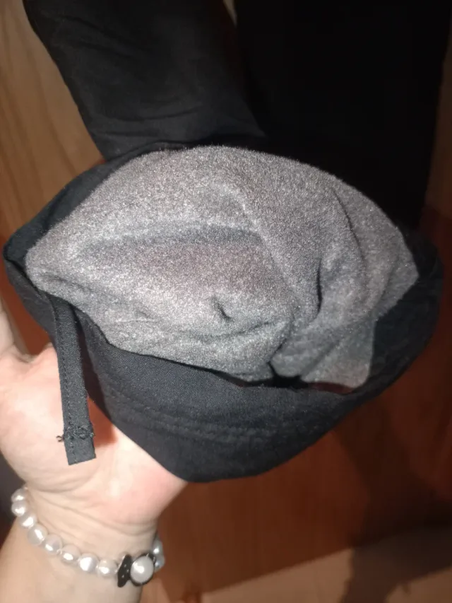 Pantalón largo polar Quechua negro