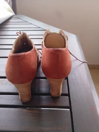 Zapatos El Corte Inglés patchwork tacón