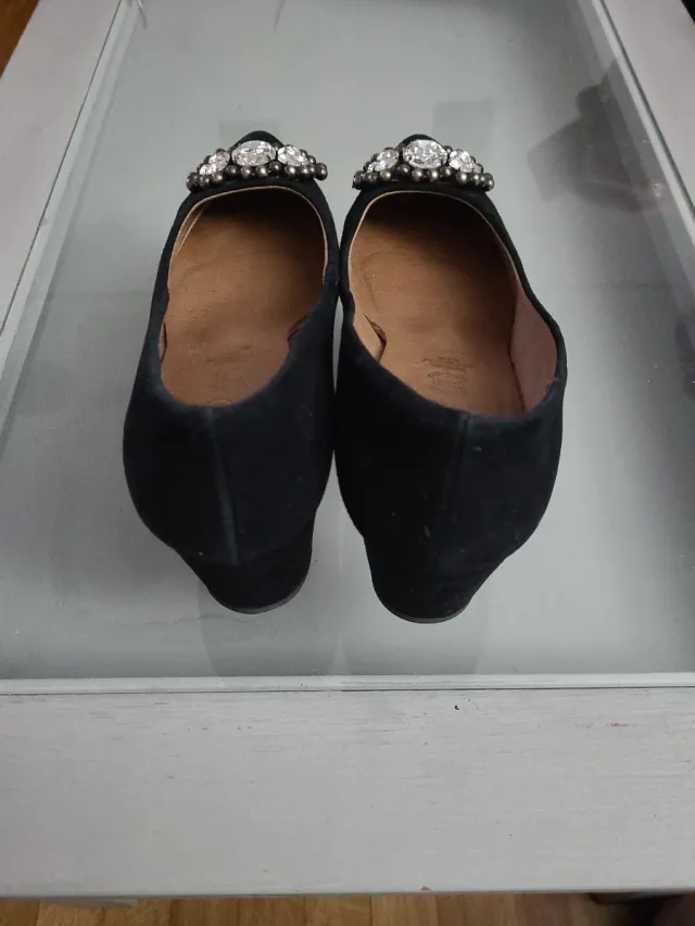 Zapatos de tacón negros talla 41