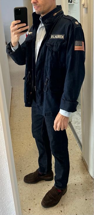 Chaqueta Militar icónica Ralph Lauren Talla S