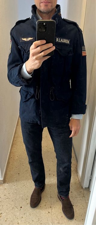 Chaqueta Militar icónica Ralph Lauren Talla S