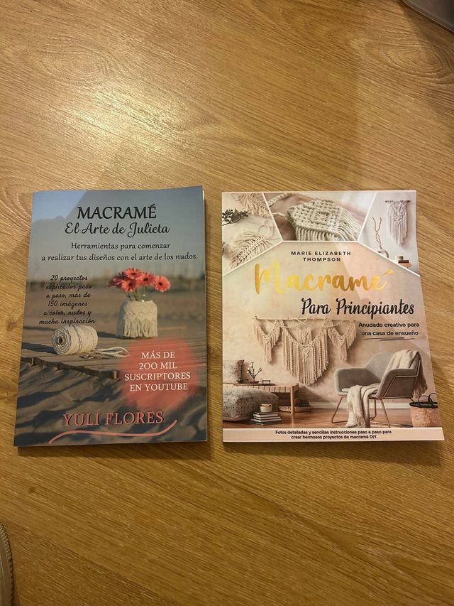 1.- el arte de julieta  2.- macrame