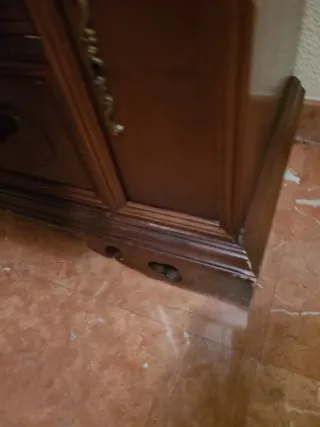 REBAJADO Escritorio de madera antiguo