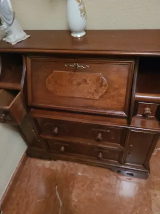 REBAJADO Escritorio de madera antiguo