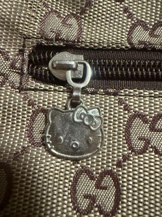 Borsa Hello Kitty Beige/Marrone