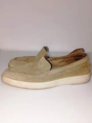Mocasines Massimo Dutti Beige Talla 42