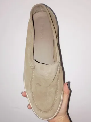 Mocasines Massimo Dutti Beige Talla 42