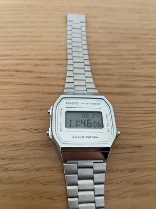 Reloj Casio Digital Plateado AF168WE