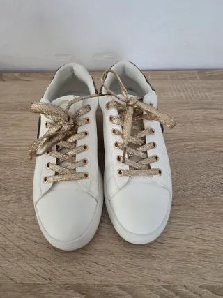 Zapatillas Lola Casademunt Blancas Talla 39