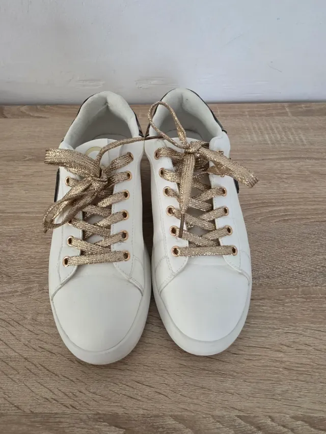 Zapatillas Lola Casademunt Blancas Talla 39