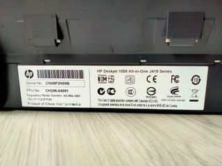 Impresora Escáner HP Deskjet 1050