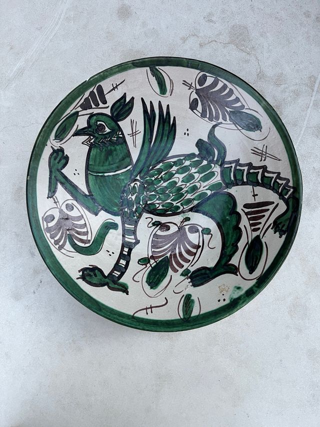 Plato Cerámica Valenciana Decorativo 10€ plato