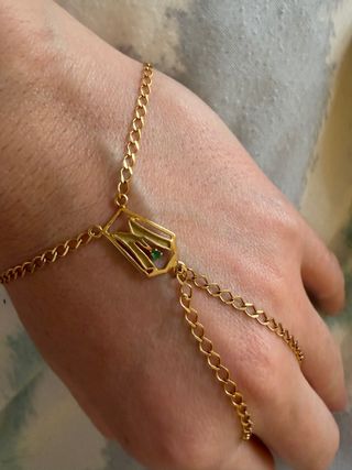 Manopla 18k Pulsera Dedo