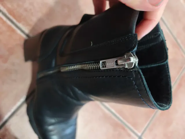 Botines Unisa Piel Negros