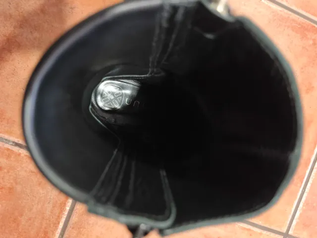 Botines Unisa Piel Negros