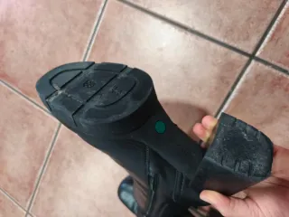 Botines Unisa Piel Negros