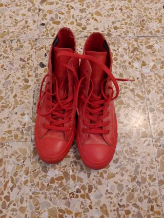 Bambas rojas Converse