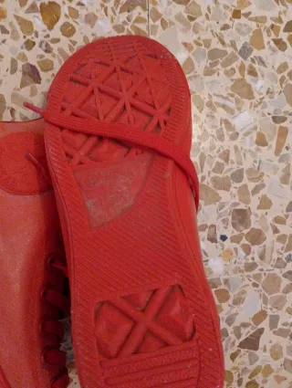 Bambas rojas Converse