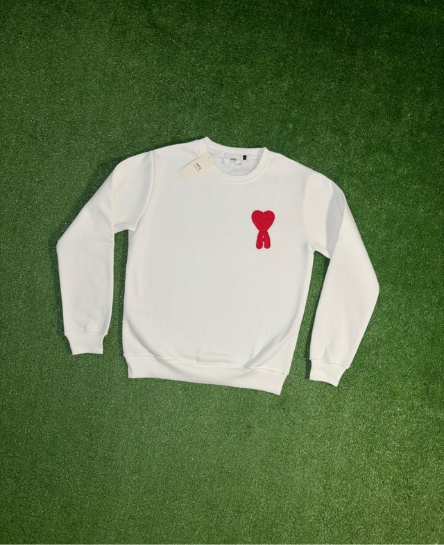 Jersey Ami Blanco Corazón Rojo